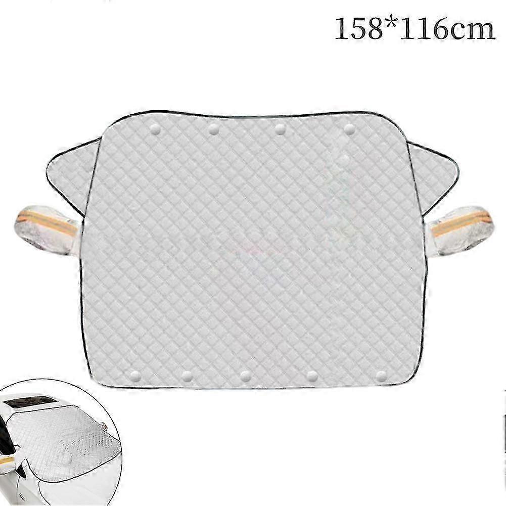 Extended Windshield Snow/Sunshine Cover, Car Windshield Snow. Sunshine Cover