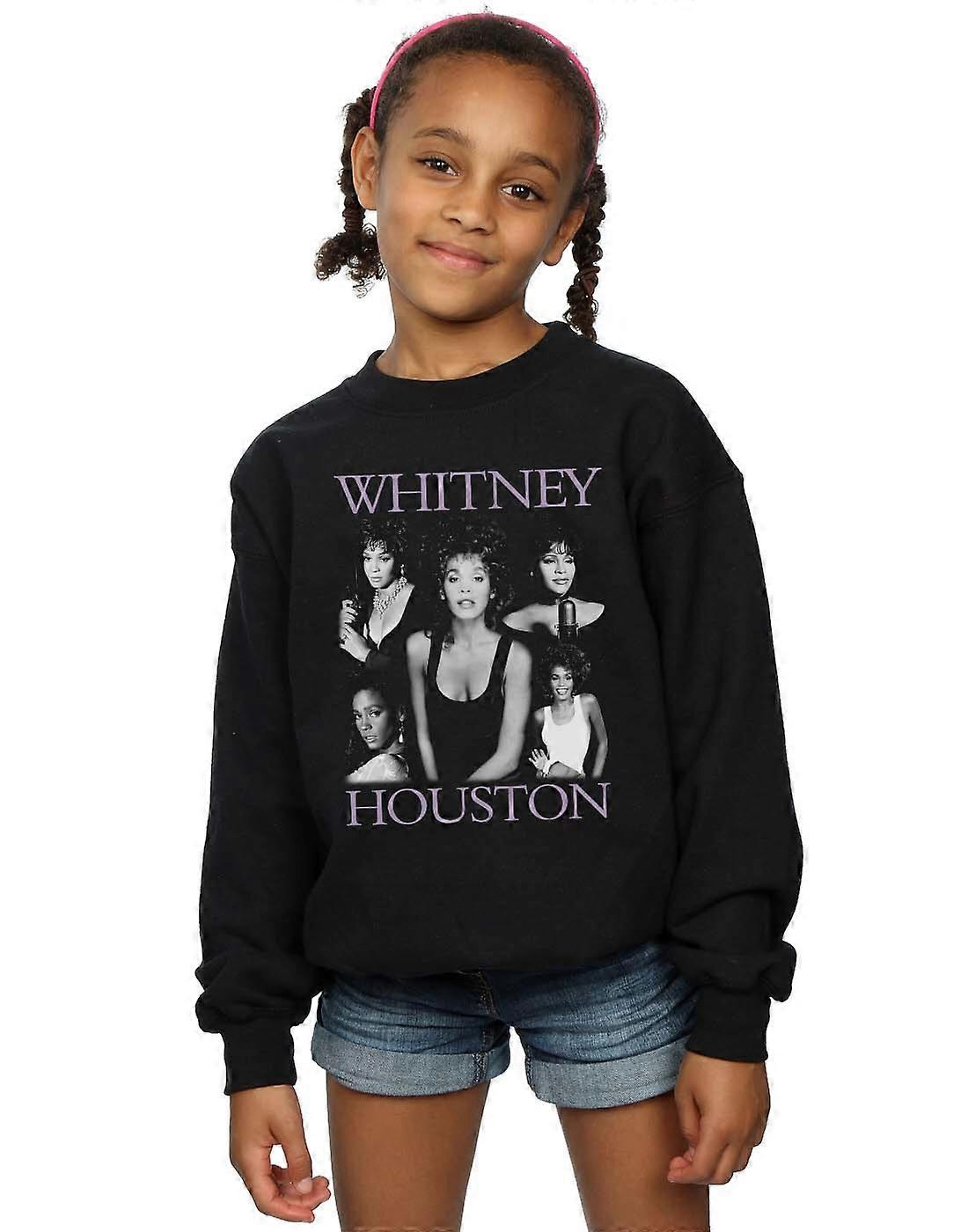 Whitney Houston Girls Multiple Pose Moletom