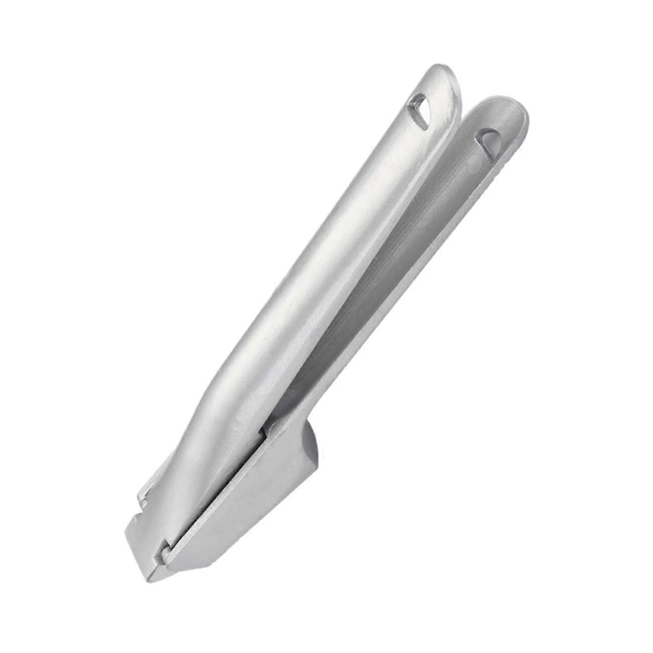 Manual Aluminum Garlic Press Rustproof Ergonomic Handle Garlic Crusher for Uniform Mincing