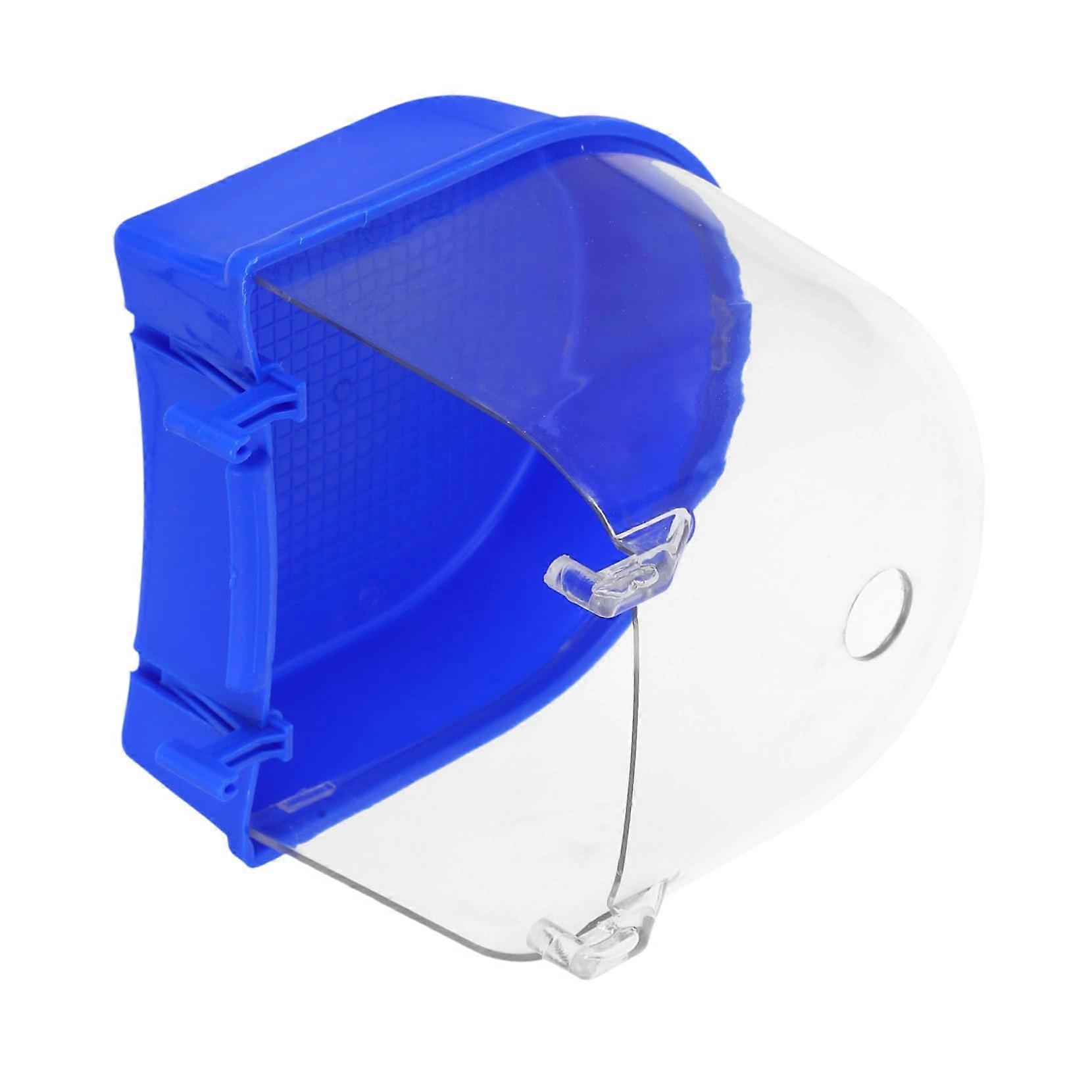 Automatic Deep Bird Bath Bowl for Parrot Cage with SpillProof Edge and Easy Installation