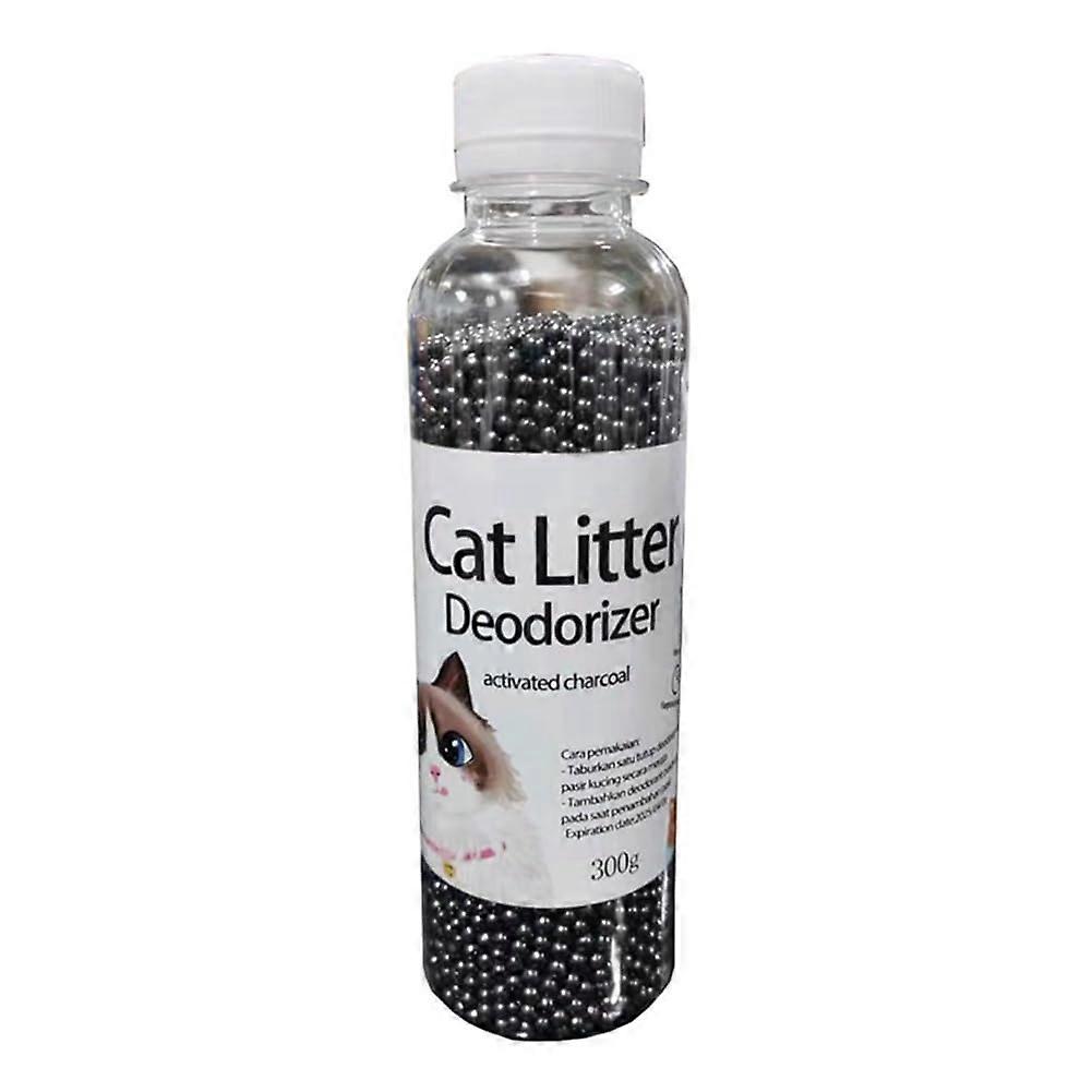 300G Activated Carbon Cat Litter Deodorizer with Powerful Odor Control, Pet Safe, Easy Install