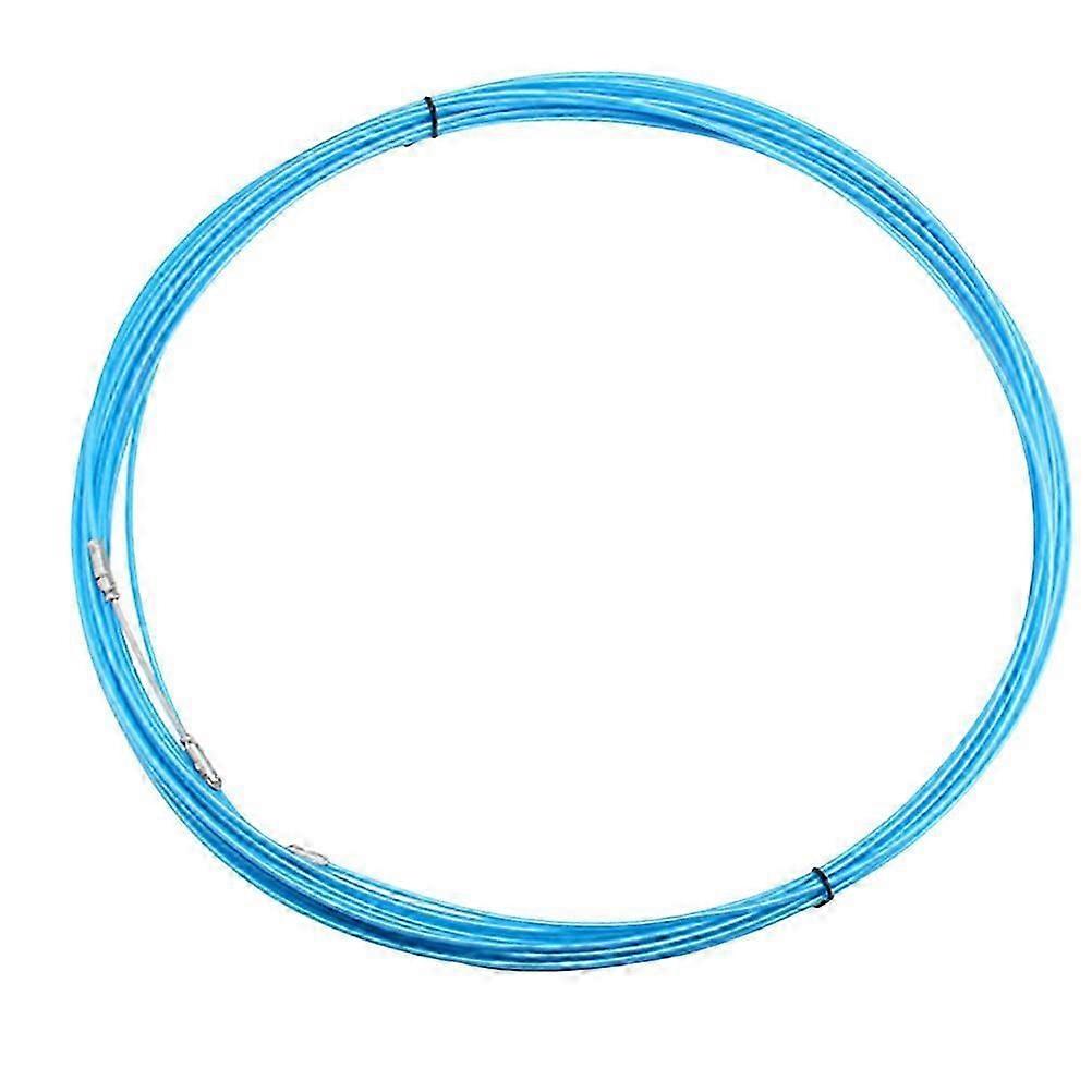 Lead Wire Electrical Metal Threader Cable Puller 2Pcs Blue Kit