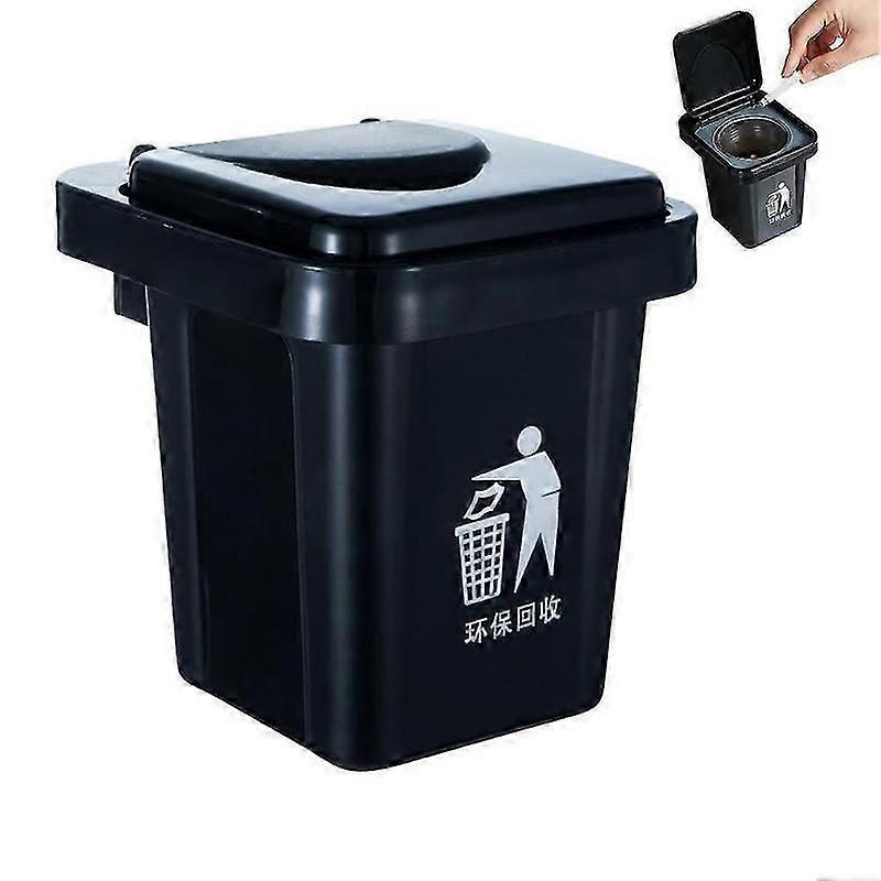 Wall mounted trash can ashtray creative container gift