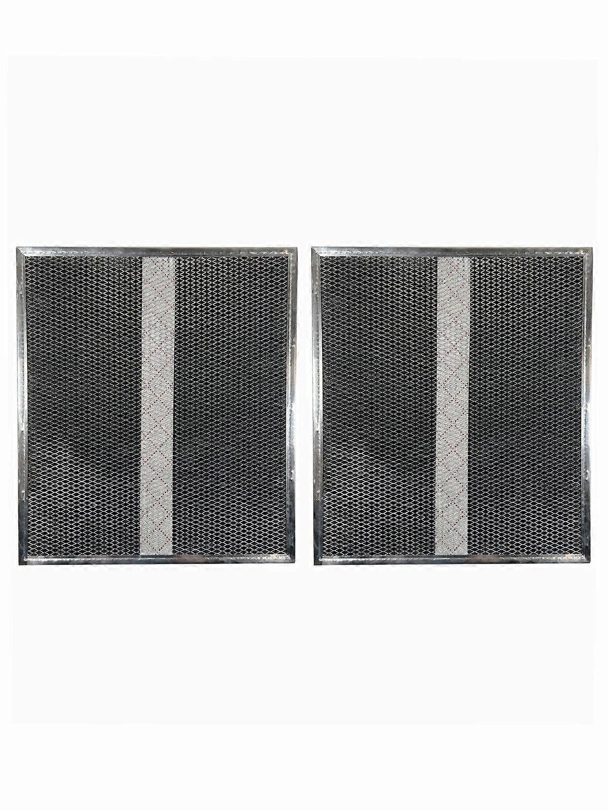 S97020466 Range Hood Filter 2 Pack for Broan, NonDucted Replacement with Odor Reduction