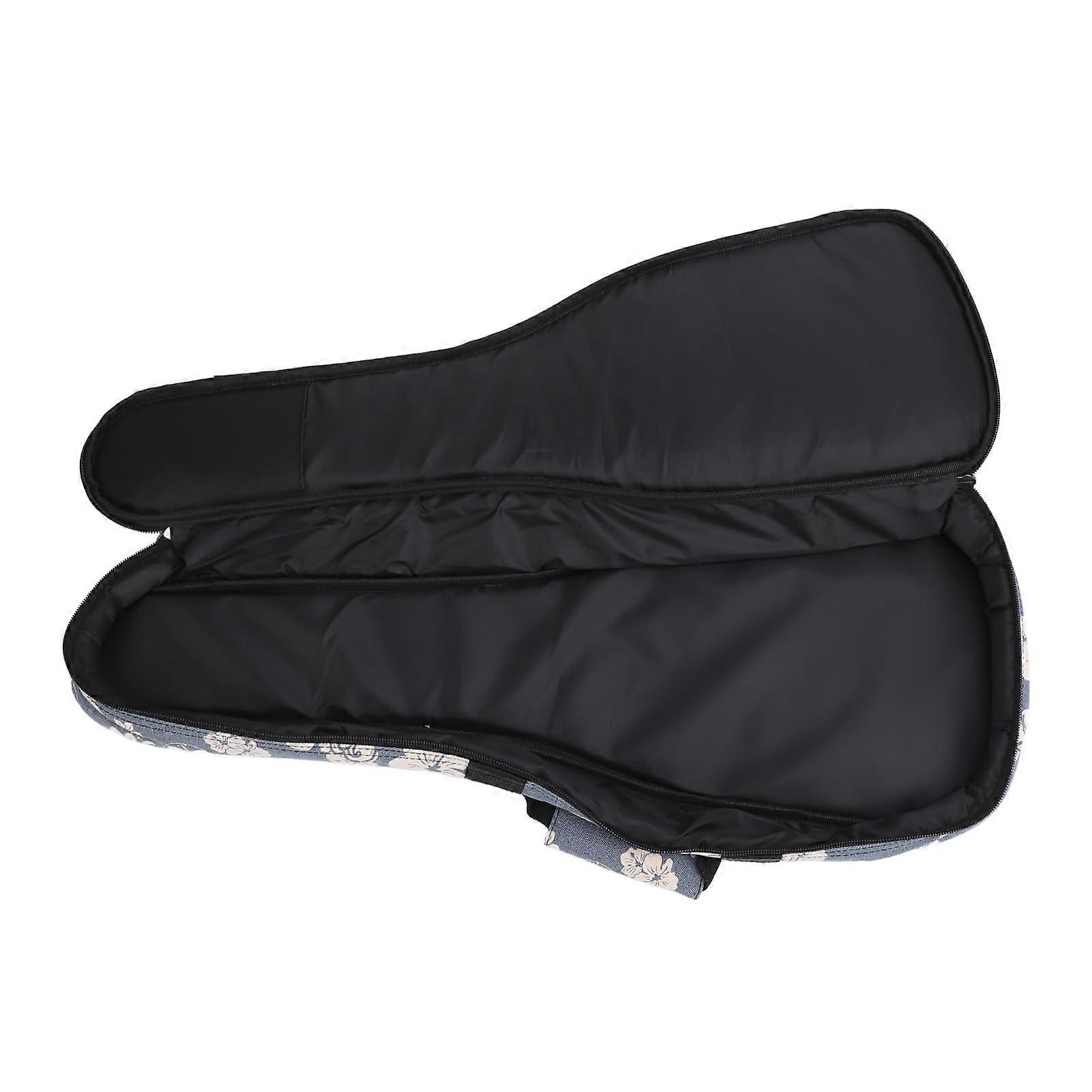 23 Inch Ukulele Gig Bag with Thick Foam Protection, Large Pocket, Adjustable Backpack Straps