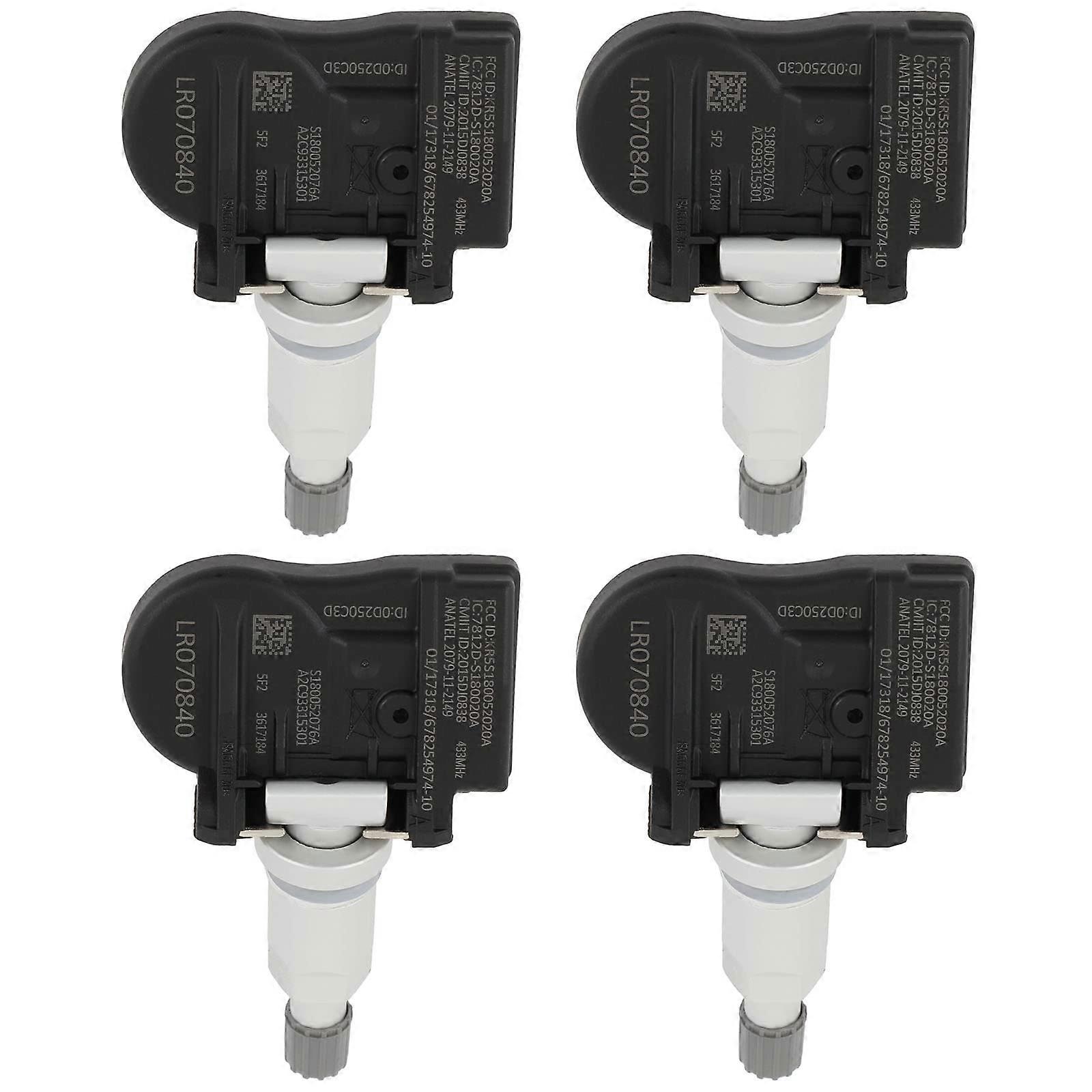 TPMS Sensor 433MHz Preprogrammed Direct Fit for Land Rover LR070840 20142018 Range Rover