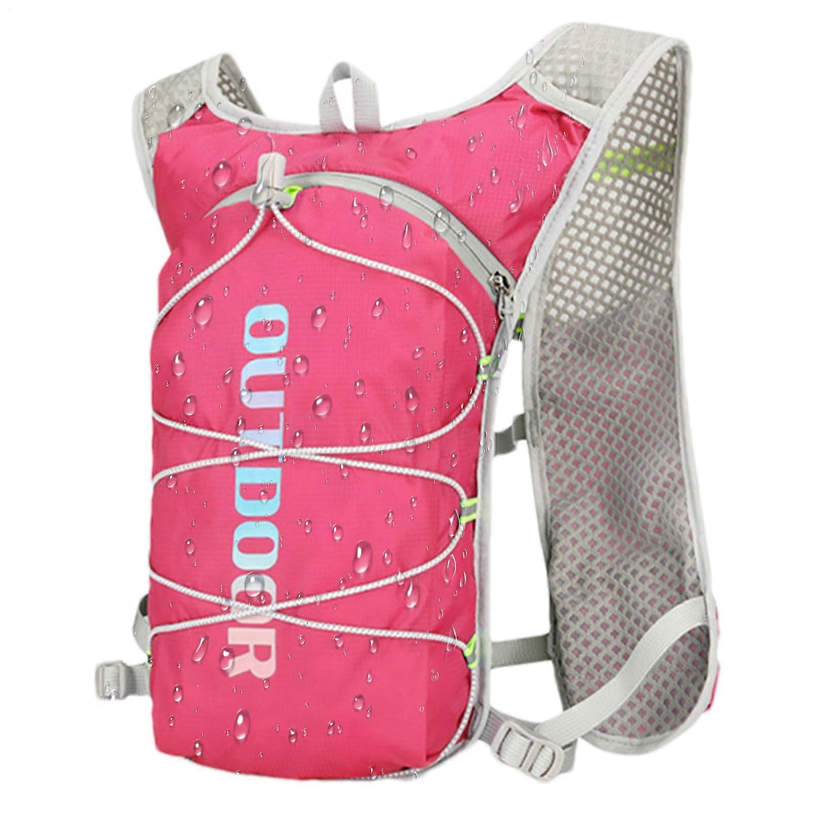 Hydration Backpack with Leakproof Storage and Reflective Strips for Running Hiking Cycling