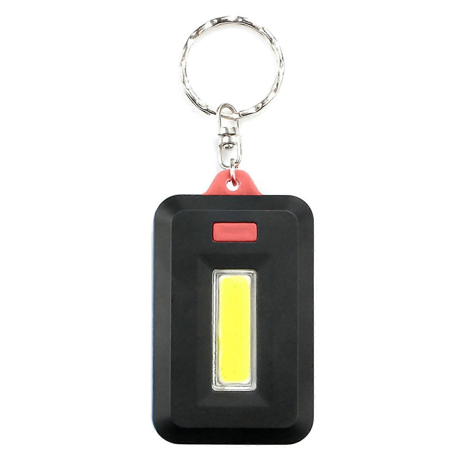 Portable Mini COB LED Keychain Flashlight Outdoor Camping Climbing Light Lamp