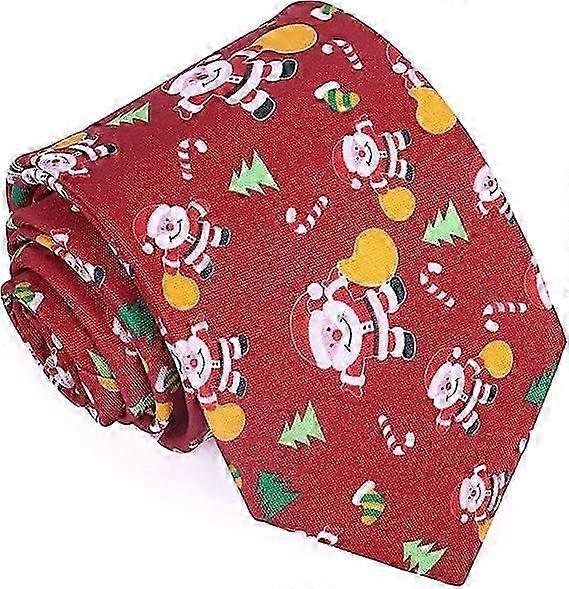 Weihnachtskrawatten für Männer, Männer Weihnachtskrawatte Weihnachtskrawatten Weihnachtskrawatten Party Krawatten (Weihnachtsmann)