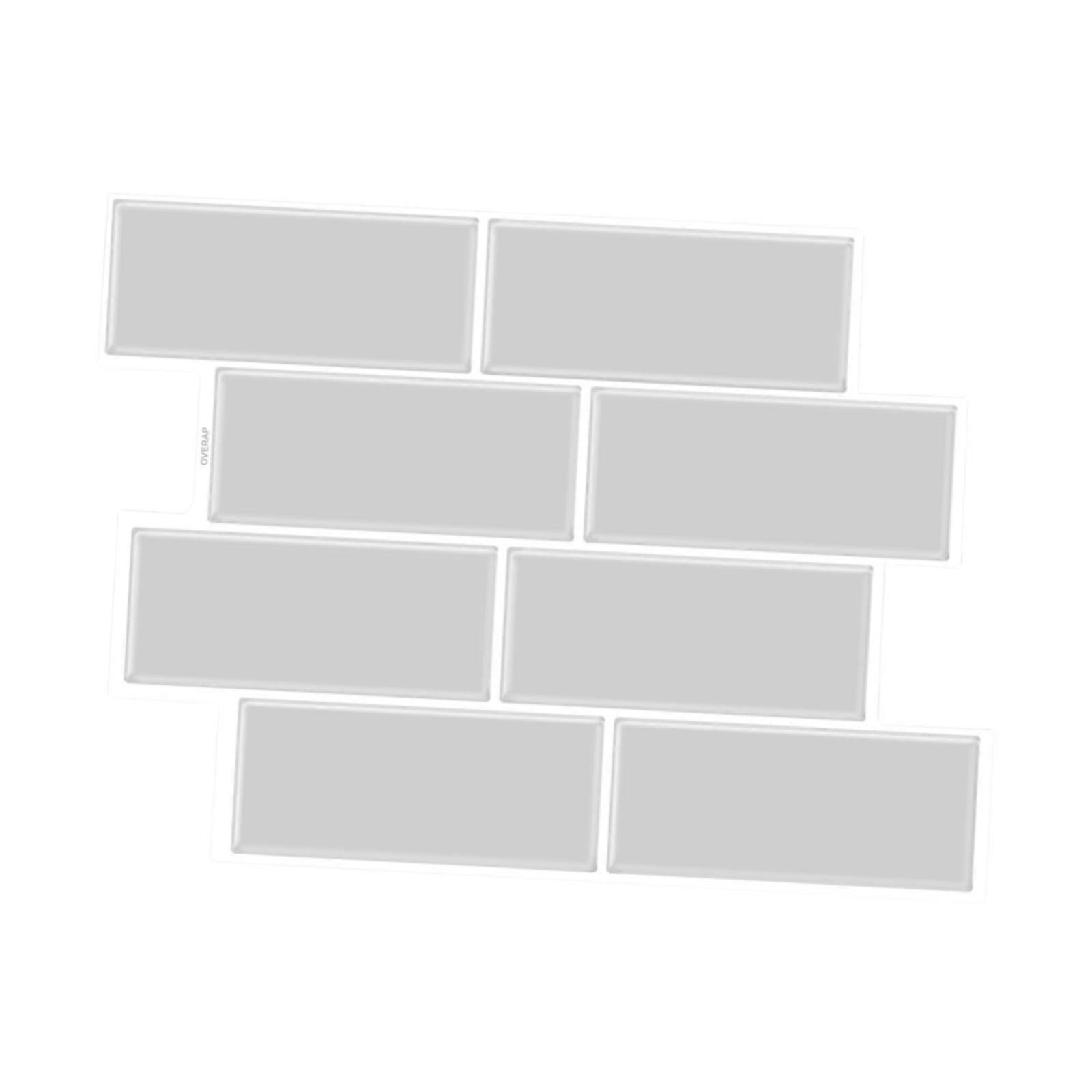 Peel and Paste Wall Tile Paste on Tile Waterproof Wall Sticker Backsplash for