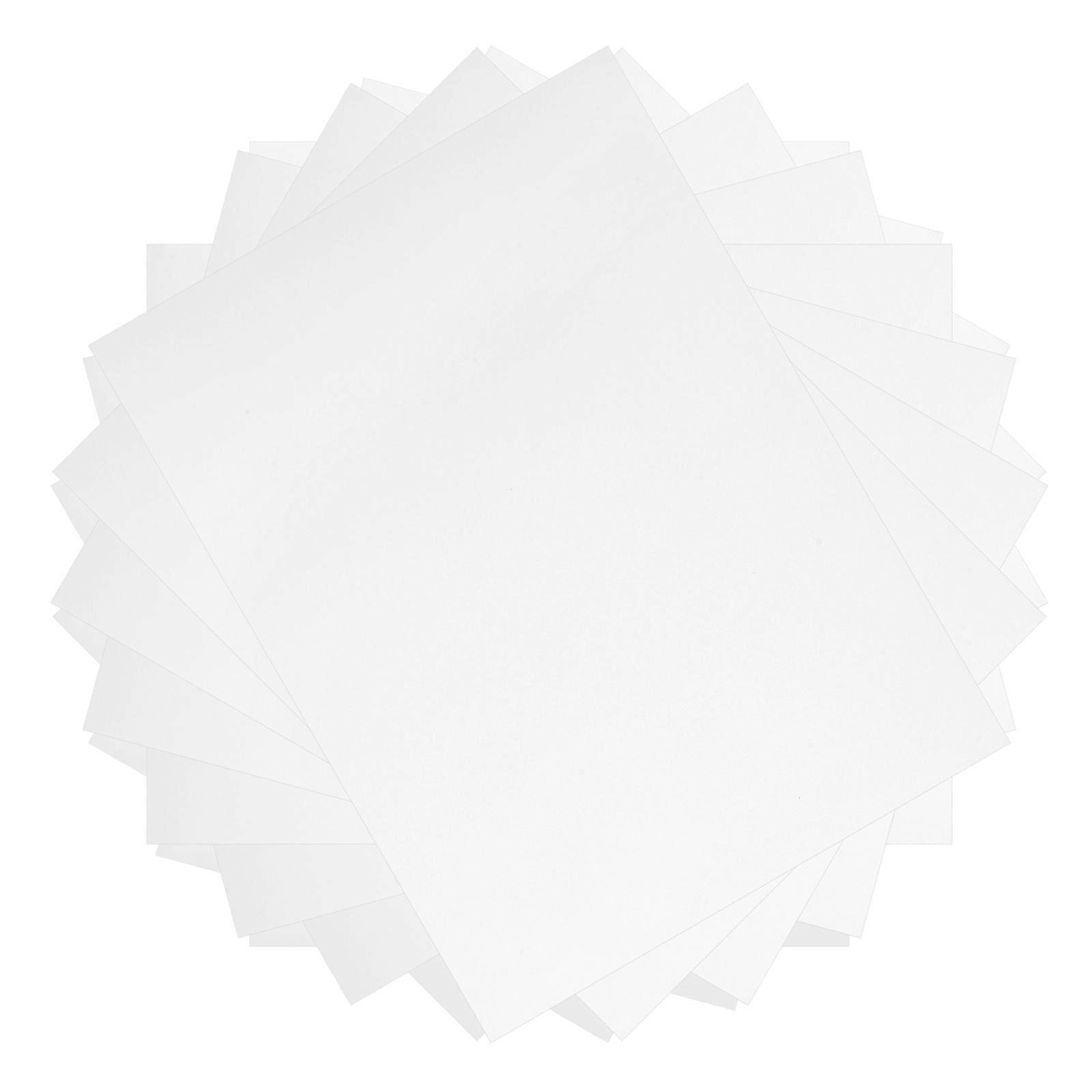 Skrivpapper för blinda, punktskrift, 20 st, robust vitt papper