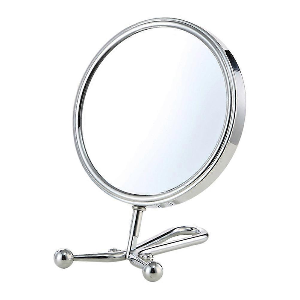 Rotating Mirror Double Side Makeup Mirror Manual Use