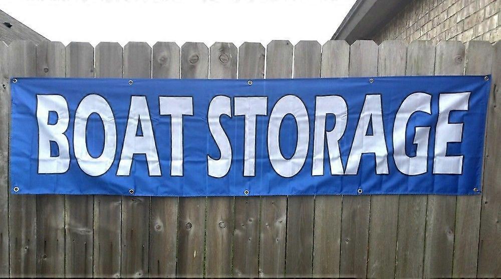 Werbebanner für Bootslagerung FB0835