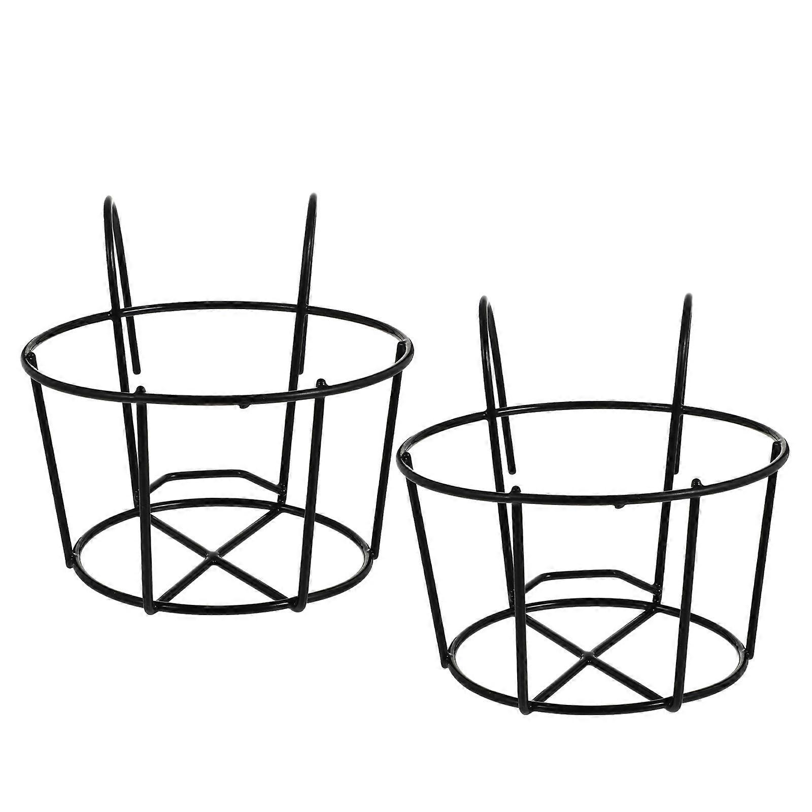 Flowerpot Hook Bonsai Hanging Basket for Storage Use 2Pcs