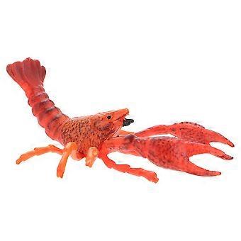 Red Simulation Lobster Toy Plastic Lobster Model for Decor
