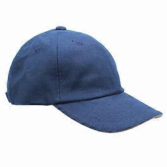 Dromore Irish Linen Baseball Cap ZH287 Maritime