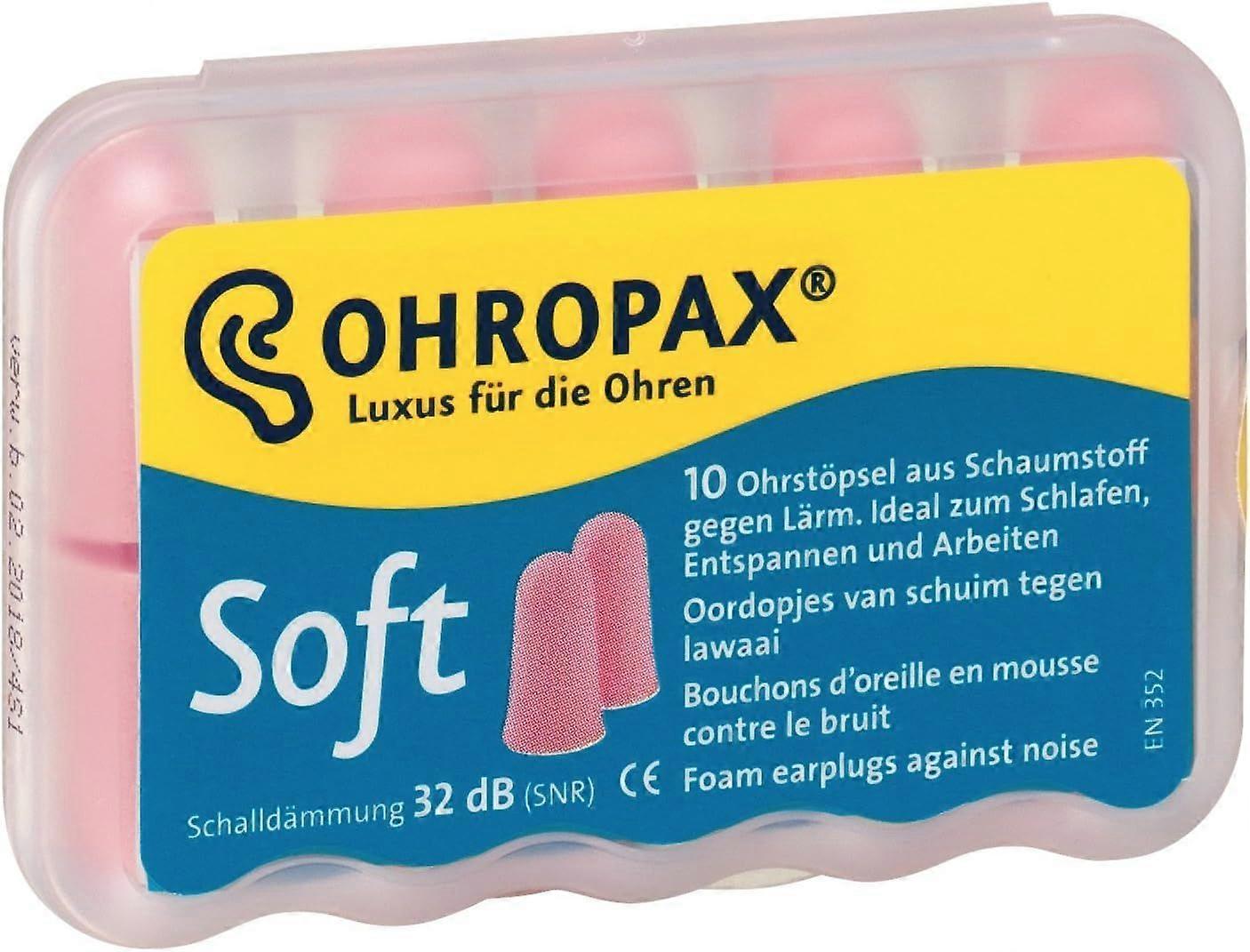 Bløde skumørepropper (10 ørepropper)