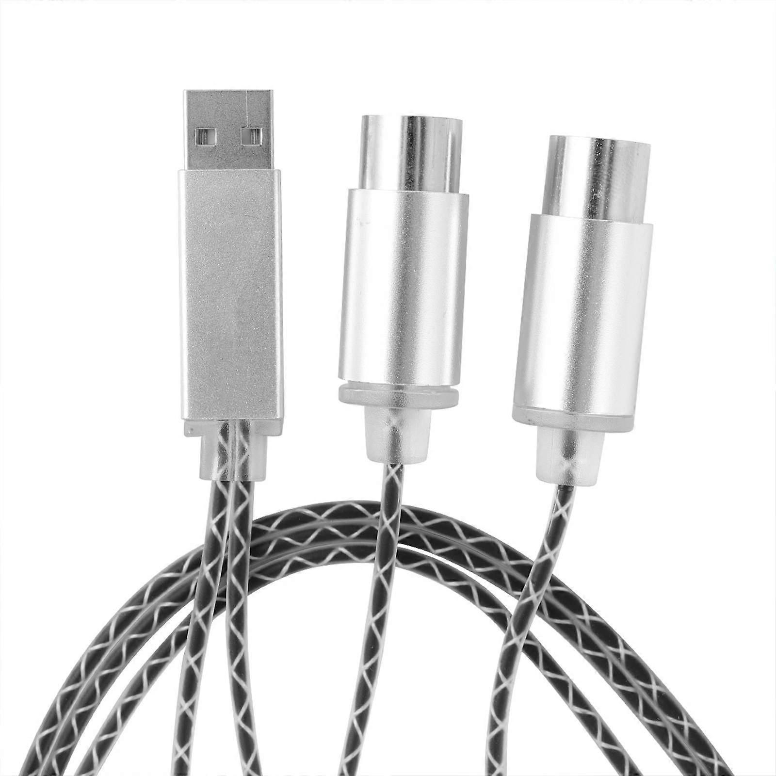 Midi Connection Cable for Computer with USB Midi Adapter Cord