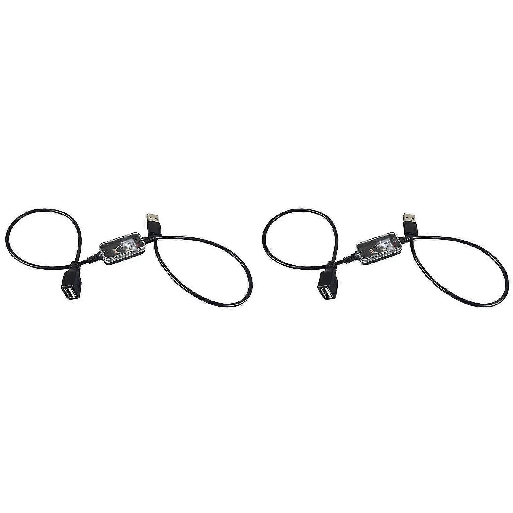 2X Light Sensor DC 5V 12V USB Wire Night Auto-on Light Sensor Cable compatible with Home Security and Lighting
