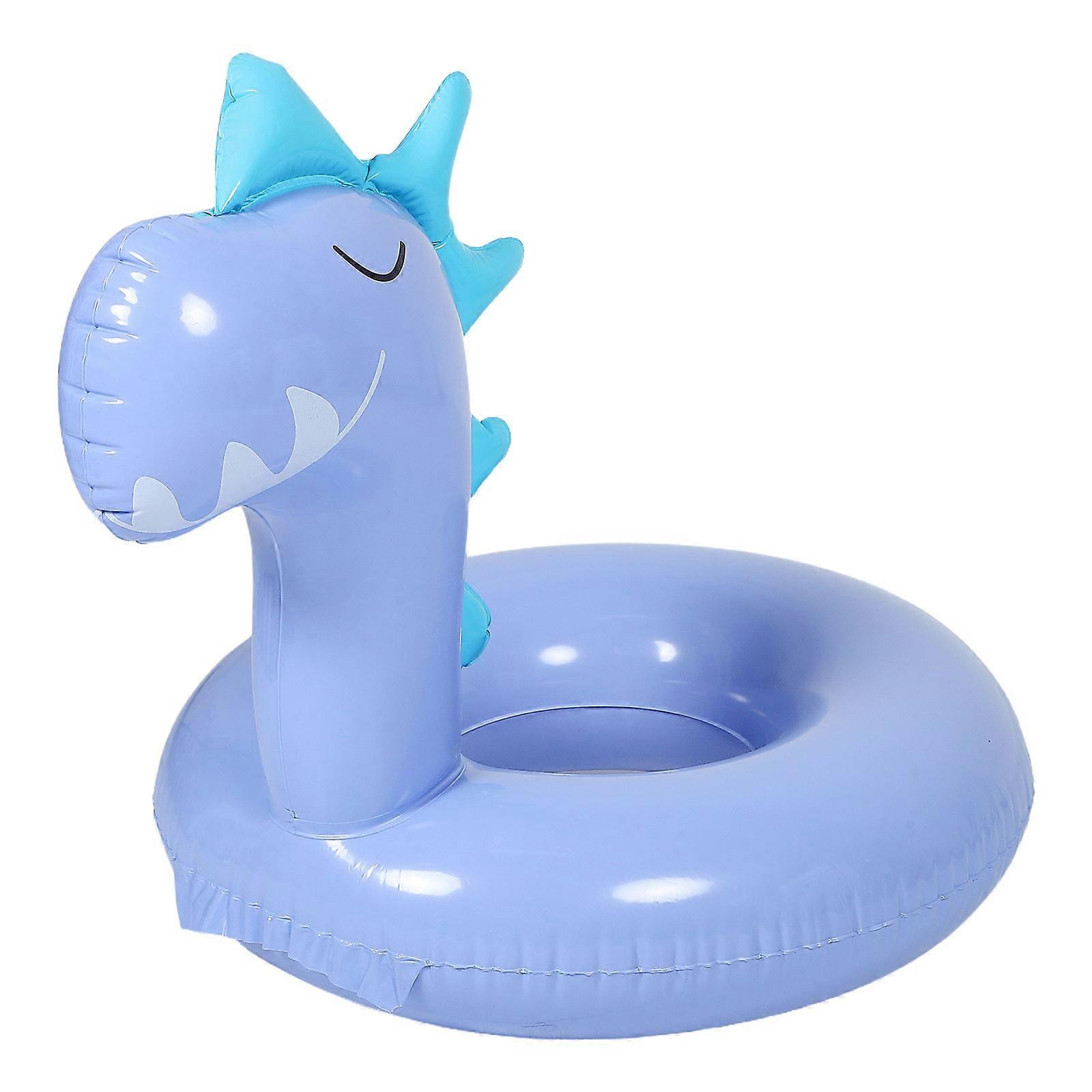 Dinosaur Pool Float Kids Inflatable Float Toy for Swimming Lavender