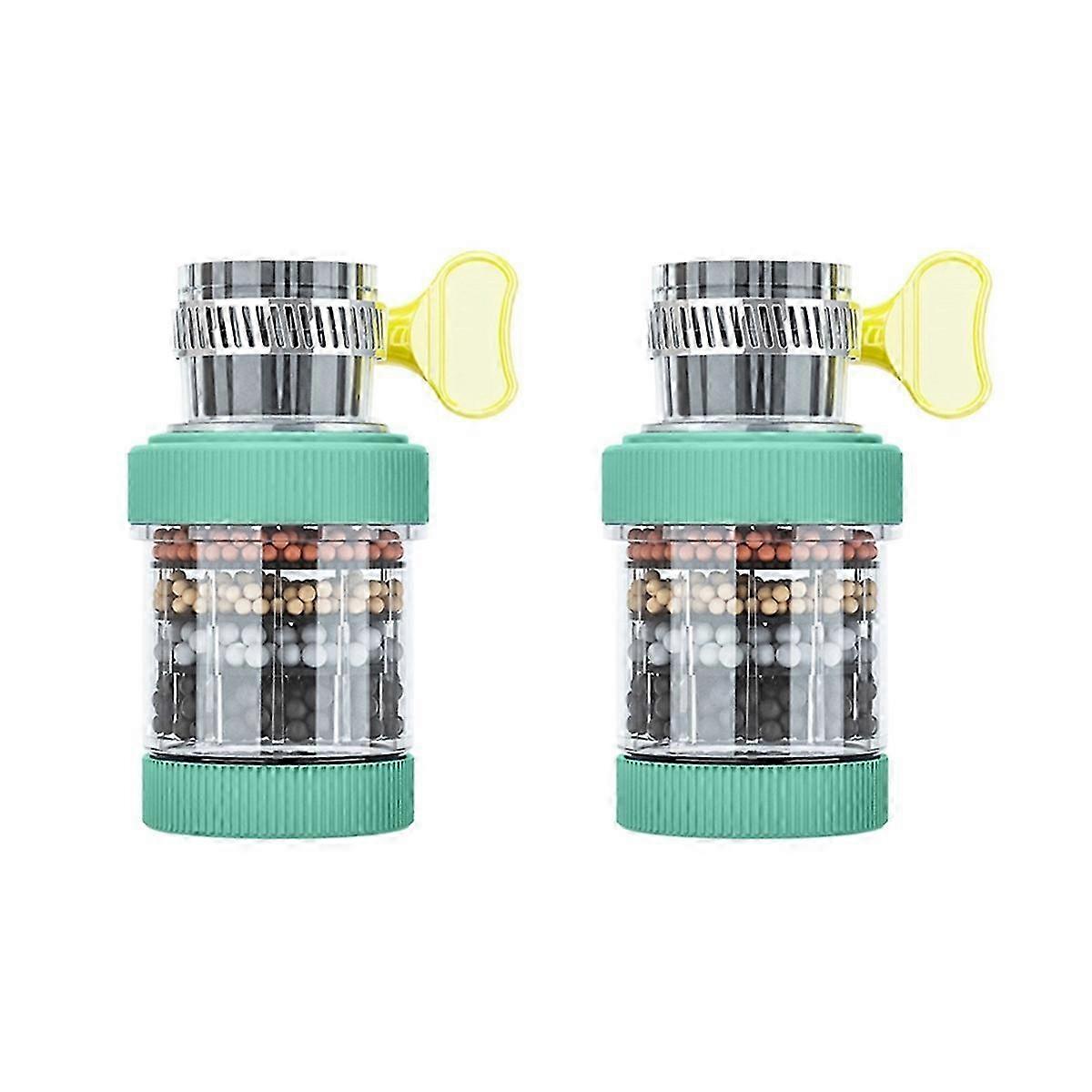 6-Layer Universal Faucet Filter, Splashproof & Water-Saving