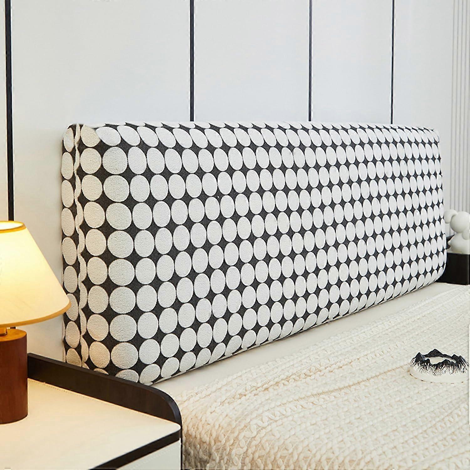 Stretchable Headboard Cover, Universal Printed Headboard Cover, Dustpr