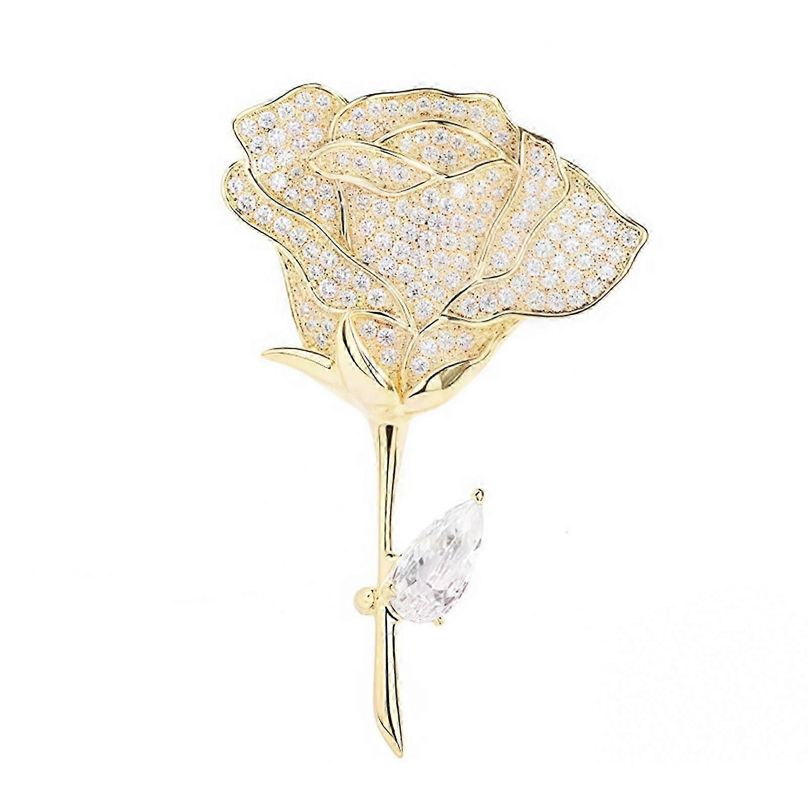 Classic Rose Brooch  Exquisite Packaging  compatible with Commuting & Gift