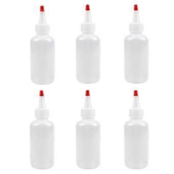8 Stück Gewürz-Quetschflasche Handwerksflasche Kunststoff-Verbandsflasche Haarfärbeflasche Quetschflasche Haarfarben-Tipp-Flasche