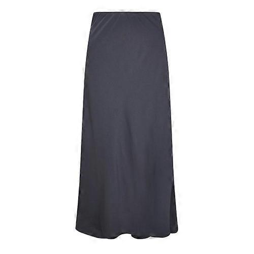 Falda midi de corte A tejida para mujer/señora.