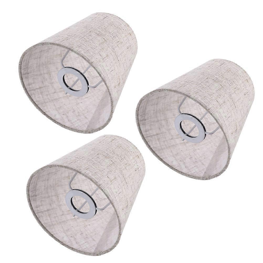 Cloth Lampshade Covers for Lamp Use 3Pcs Warm Diffuse Lighting Accessory