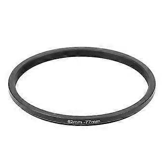 82mm To 77mm Metal Step Down Rings Lens Adapter Filter Camera Tool Accessory New  Black