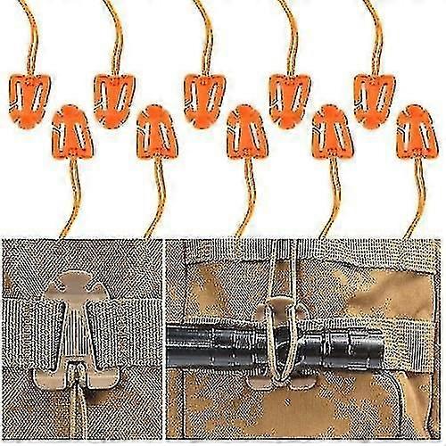 10 Pieces Tactical Gear Strap Clip