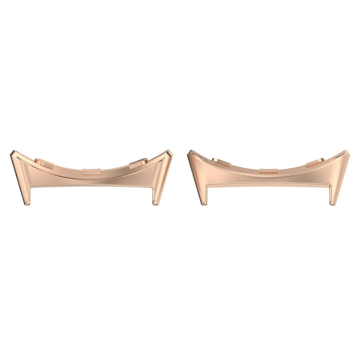 For Google Pixel Watch 3 45mm 1 Pair Band Connector Adapter Rose Gold