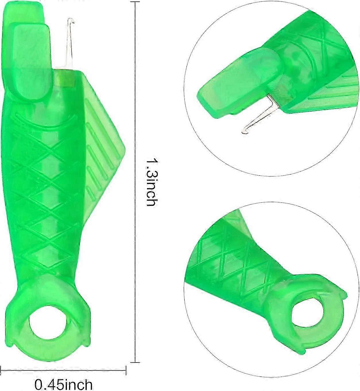 30 Pcs Needle Threader Automatic Simple Type