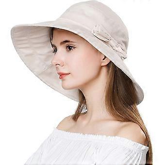 RUIYUE Comhats Ladies Bucket Sun Hats for Women UPF 50 UV Protection Summer Beach Hat Packable Wide Brim
