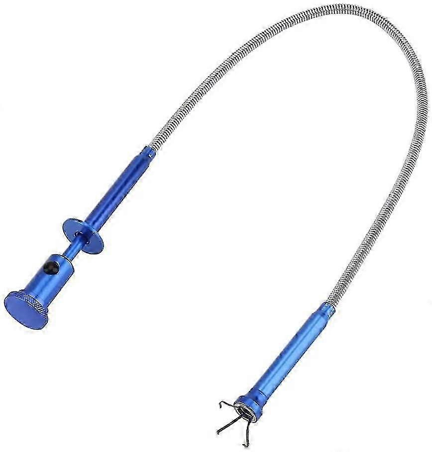 Multi-Function Flexible Pickup Tool with 4 Claws and Bright LEDs