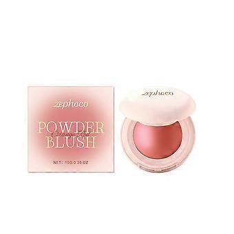 De Zephoco Oranje-Rode Zijdezachte Hydraterende Blush creëert een pure en sensuele sfeer. De make-up is subtiel en kleurversterkend, waardoor hij gemakkelijk aan te brengen is.