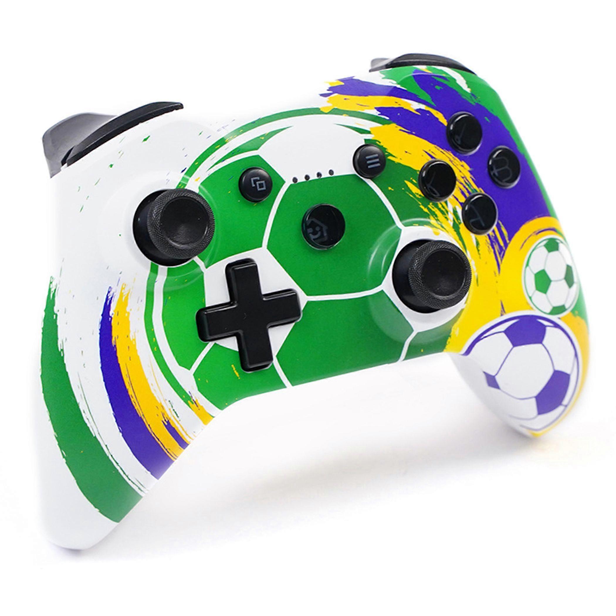 Wireless Gaming Controller PC Switch 2.4G Football Green