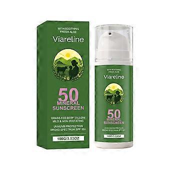 2pcs Aloe Vera Refreshing Protective Cream, Light and Hydrating Texture for Summer Outdoor Facial Skin