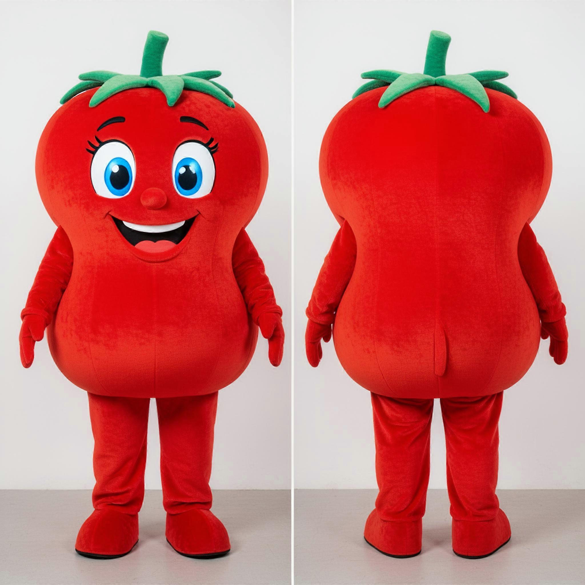 MASTICOT Crimson Plump Tomato Mascot