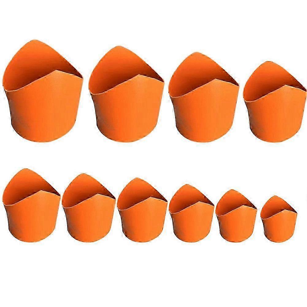 Precision Pipe Saddle Template Cutting Guide for Miter Installation, Orange Leather Marking Tool for Welding