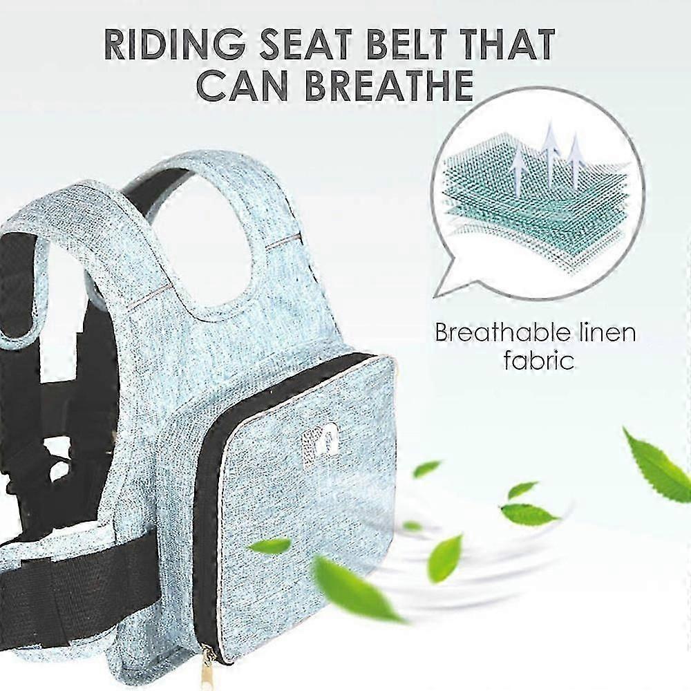 Child harness, motorcycle, fit