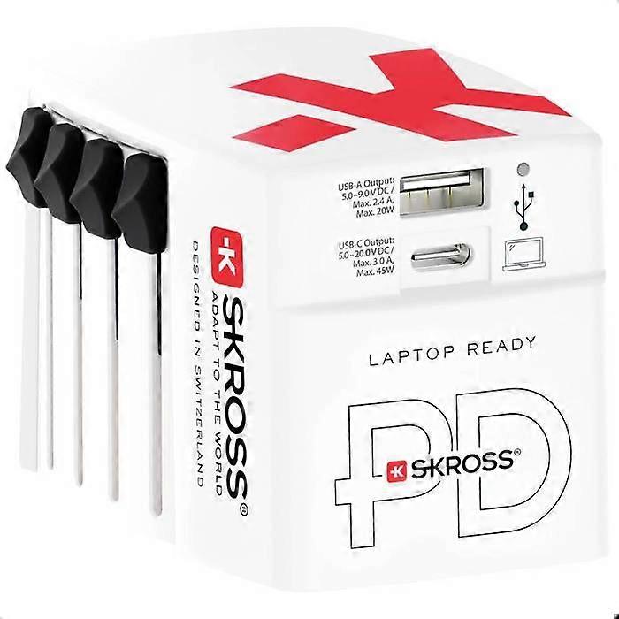 Skross 1302332 World Reiseladegerät AC45PD