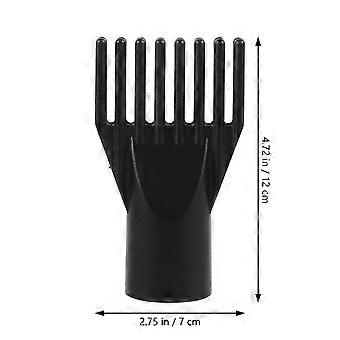 Embouts peignes pour sèche-cheveux professionnels (lot de 2) - Noir ABS