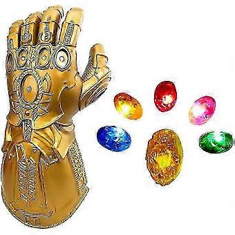 LED-verlichte Infinity Gauntlet: De Thanos-handschoenen met verwijderbare magnetische Infinity Stones voor kinderen, yzcc