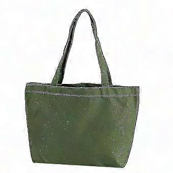 1pc Shoulder Bag Storage Pouch Leisure Portable Shopping Bag for Daily Use