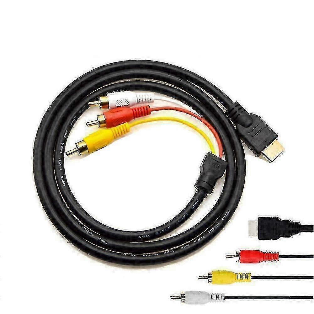 HDMI to 3 RCA Converter Cable