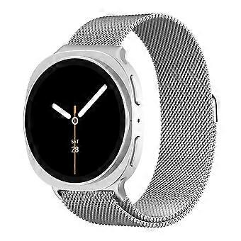 Band for Samsung Galaxy Watch 8 40mm 44mm 46mm, Milanese Mesh Stainless Steel Magnetic Strap with Breathable Design