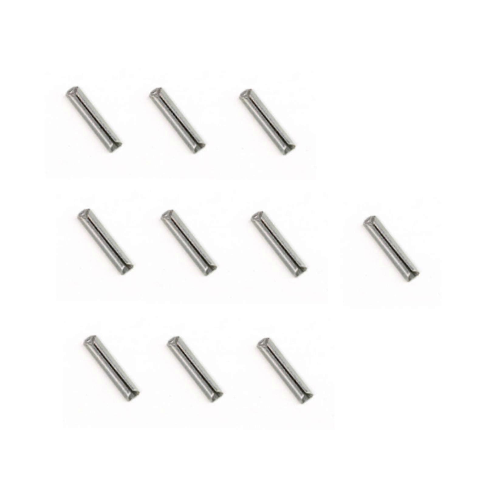 10 Pieces Model Railway Track | Slender Rectangular Profile, Conductive, Rail