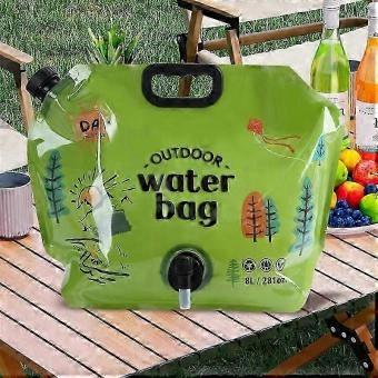 8L Portable Camping Beer Bag Foldable Drinking Water Bucket Large Capacity Water Container Outdoor Travel Lightweight Water Bag  Arrival -SHZNV